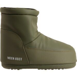 Moon Boot EU 35-38 Women's Khaki Green Low No Lace